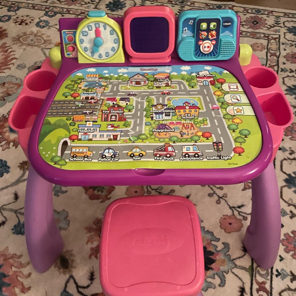 VTech Colorful Interactive Learning Desk